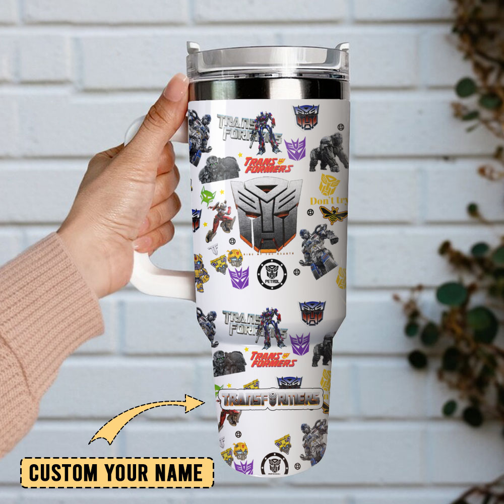 Transformers Sience Fiction Films Custom Stanley Cup 40 oz 30 oz Tumbler With Handle