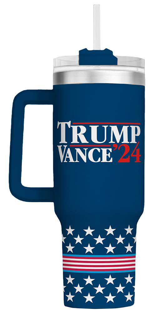 Trump Vance 24 Custom Stanley Cup 40 oz 30 oz Tumbler With Handle