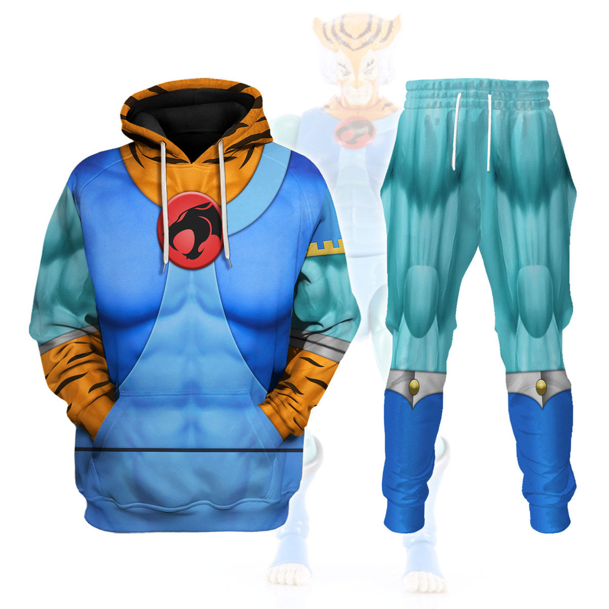 Tygra Figure Classic Costumes Hoodies Sweatshirt T-shirt Tracksuit - Stormmerch Exclusive