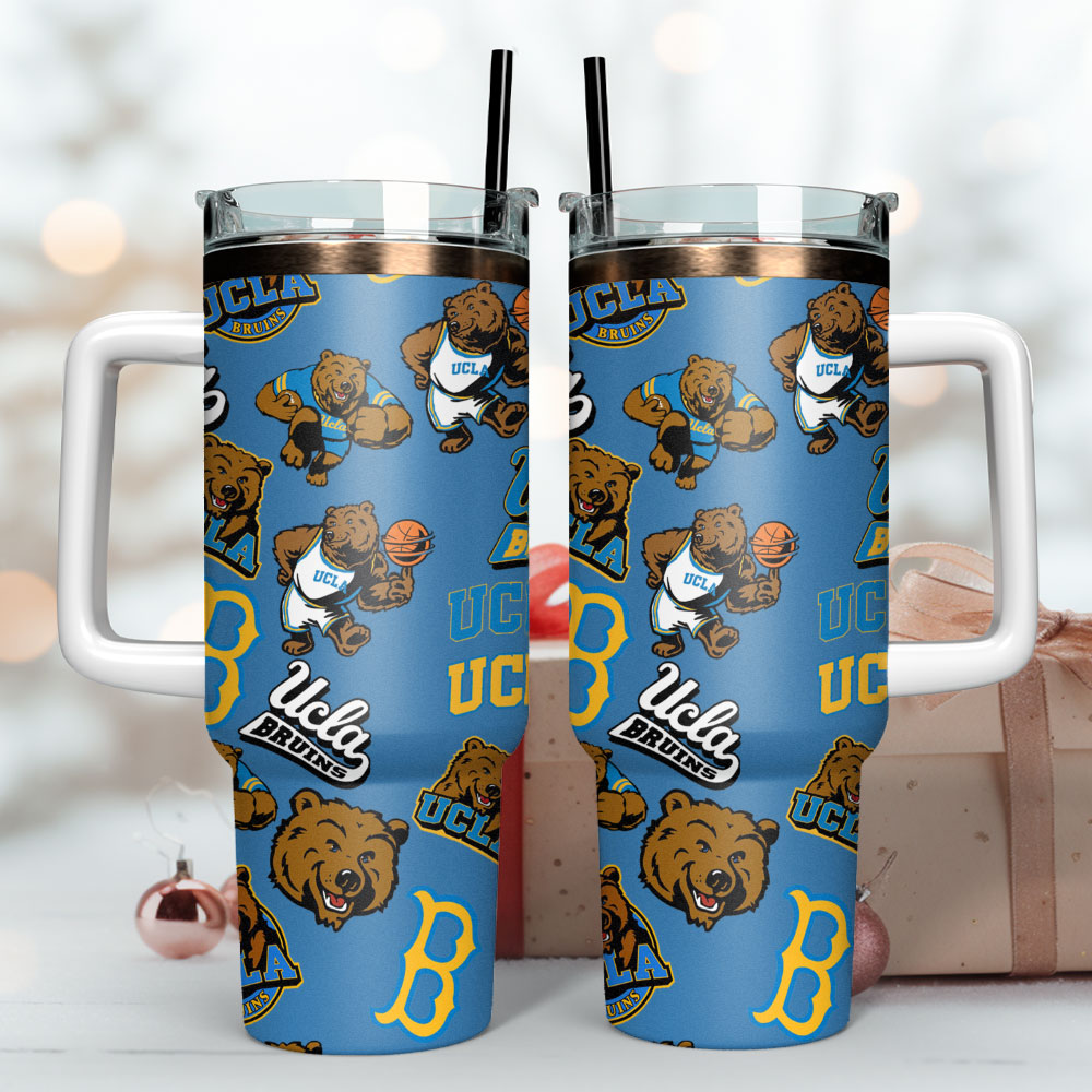UCLA Bruins Basketball NCAA Sport Custom Stanley Cup 40 oz 30 oz Tumbler With Handle