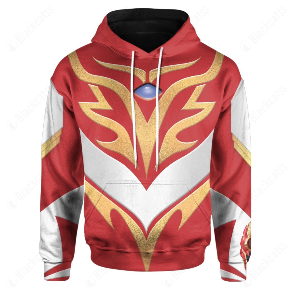 Ultraman Mebius Costume Hoodie Sweatshirt T-Shirt Sweatpants Tracksuit - Stormmerch Exclusive