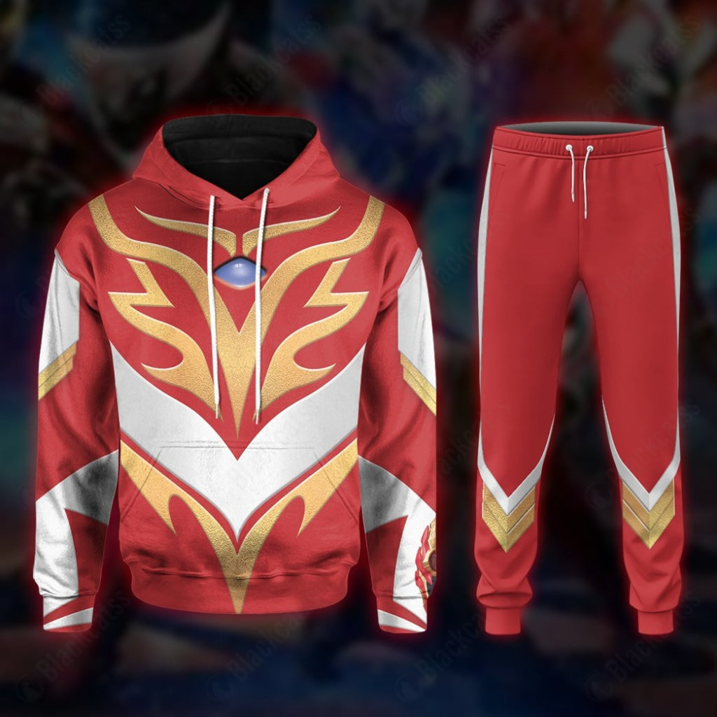 Ultraman Mebius Costume Hoodie Sweatshirt T-Shirt Sweatpants Tracksuit - Stormmerch Exclusive