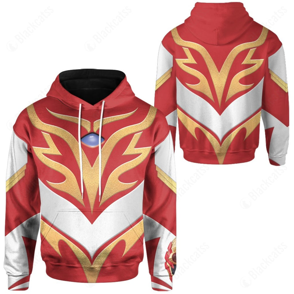 Ultraman Mebius Costume Hoodie Sweatshirt T-Shirt Sweatpants Tracksuit - Stormmerch Exclusive