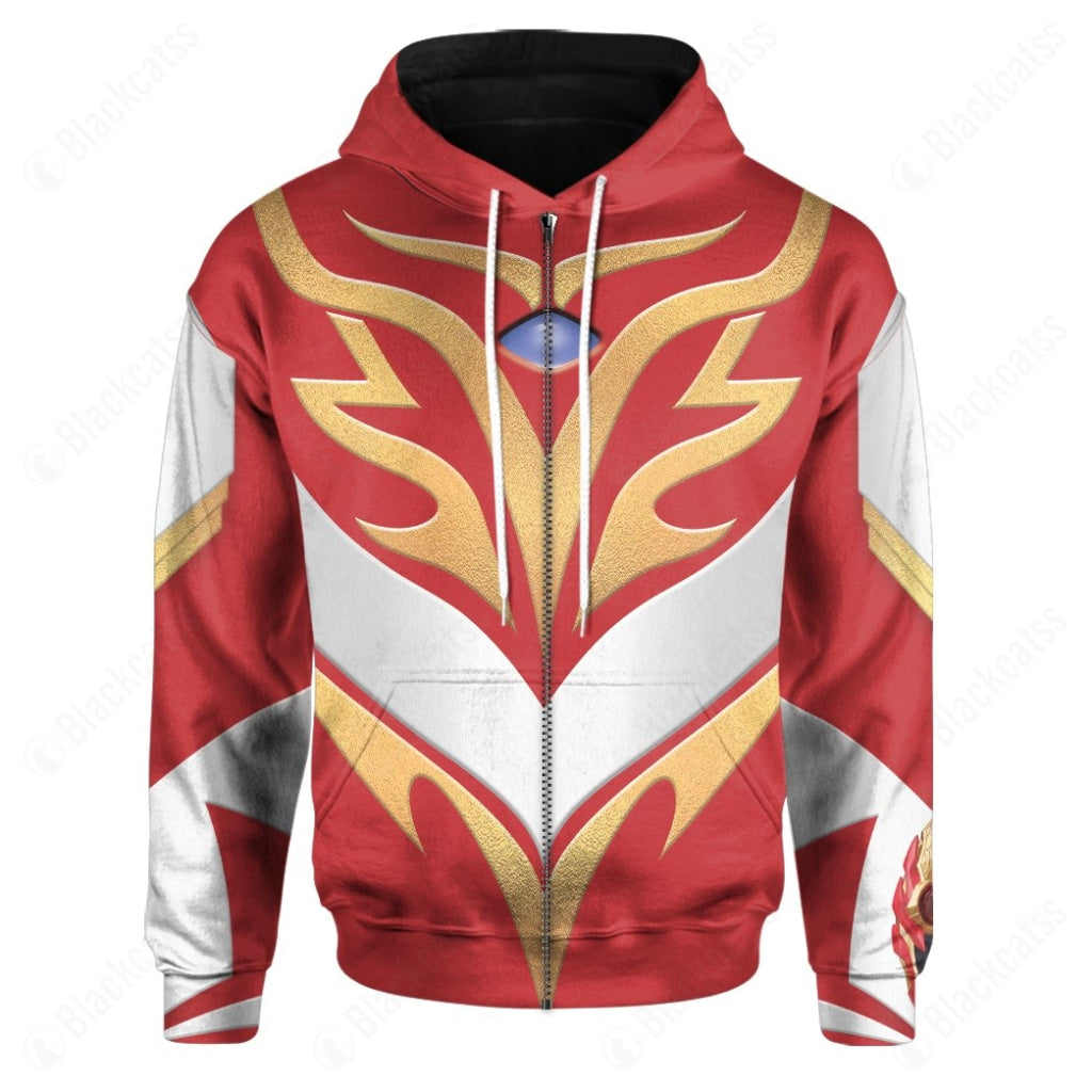 Ultraman Mebius Costume Hoodie Sweatshirt T-Shirt Sweatpants Tracksuit - Stormmerch Exclusive