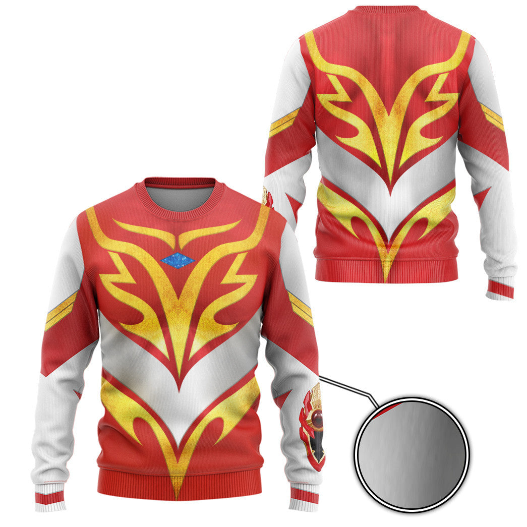 Ultraman Mebius V2 Cosplay Costume Hoodie Sweatshirt T-Shirt Sweatpants Tracksuit - Stormmerch Exclusive