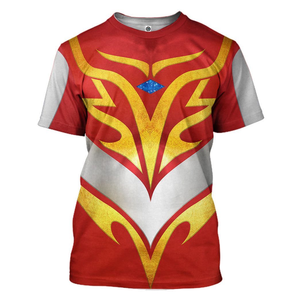 Ultraman Mebius V2 Cosplay Costume Hoodie Sweatshirt T-Shirt Sweatpants Tracksuit - Stormmerch Exclusive