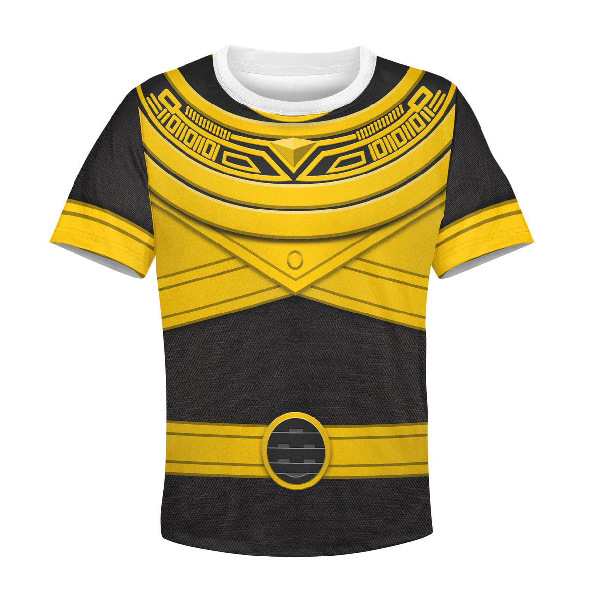 Unisex Kid Tops Gold Power Rangers Zeo Kid 3D Apparel - Stormmerch Exclusive