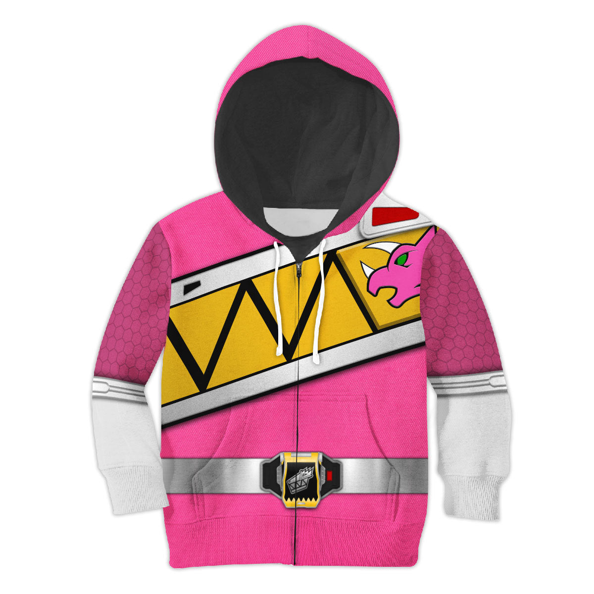 Unisex Kid Tops Pink Power Rangers Dino Charge 3D Apparel - Stormmerch Exclusive