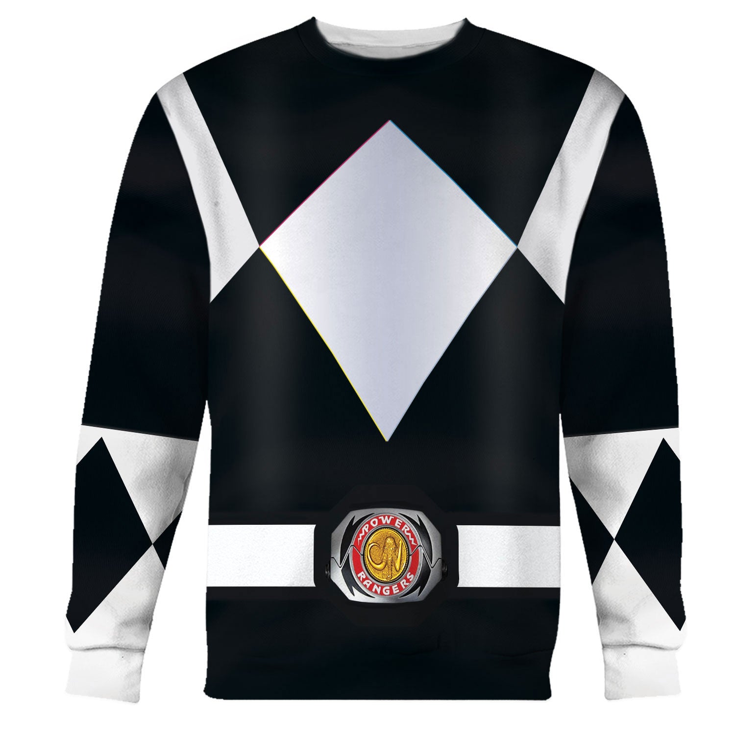 Unisex Tracksuit Hoodies Black Power Ranger 3D Costumes - Stormmerch Exclusive