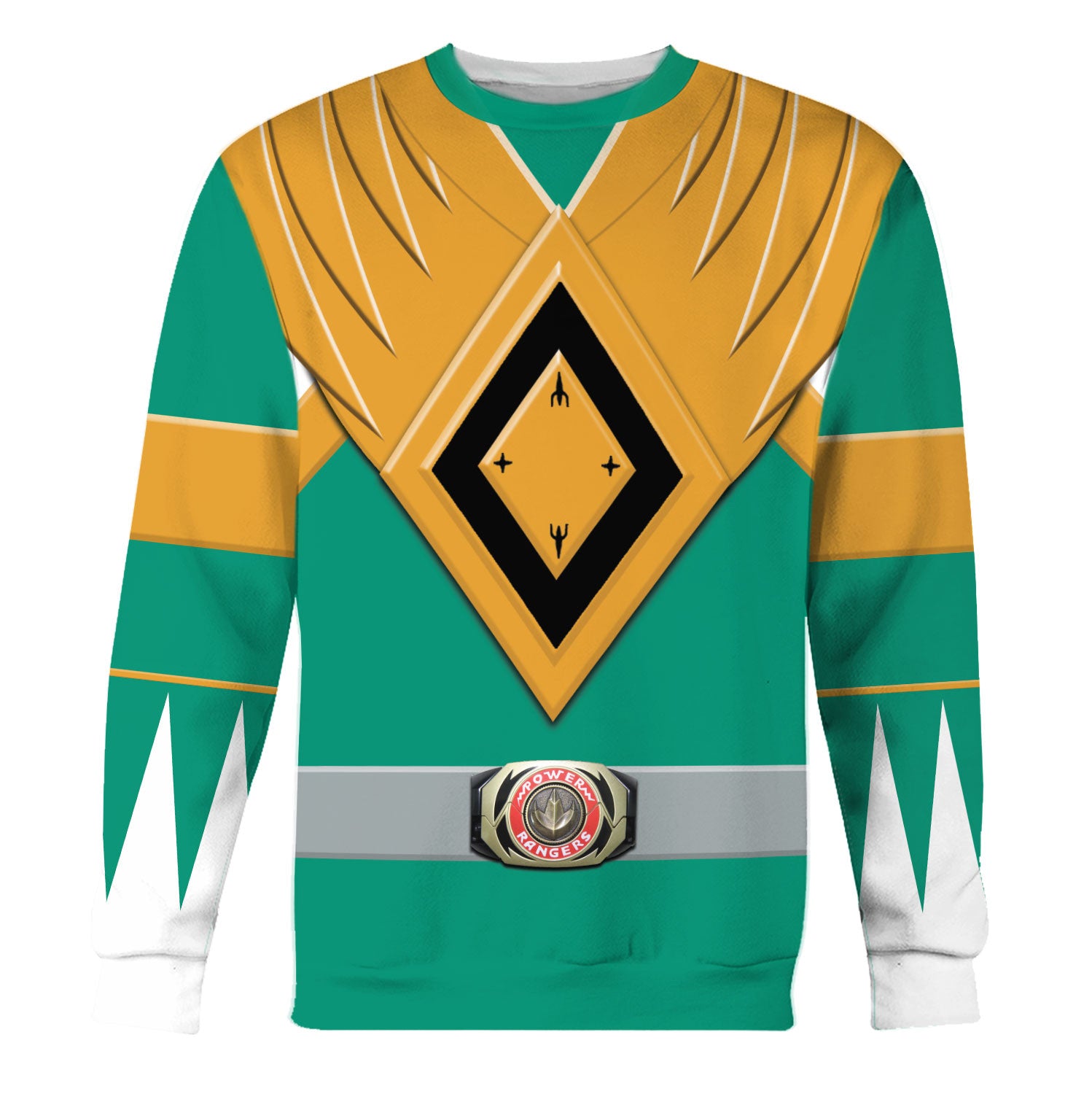 Unisex Tracksuit Hoodies Green Power Ranger 3D Costumes - Stormmerch Exclusive
