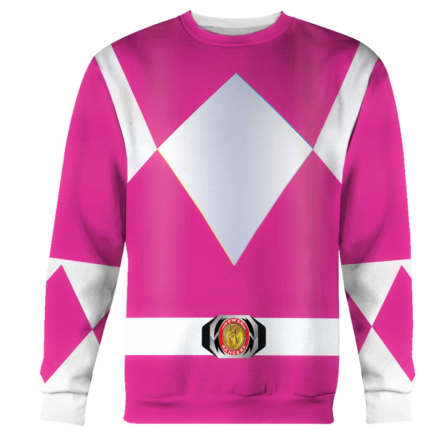 Unisex Tracksuit Hoodies Pink Power Ranger 3D Costumes - Stormmerch Exclusive