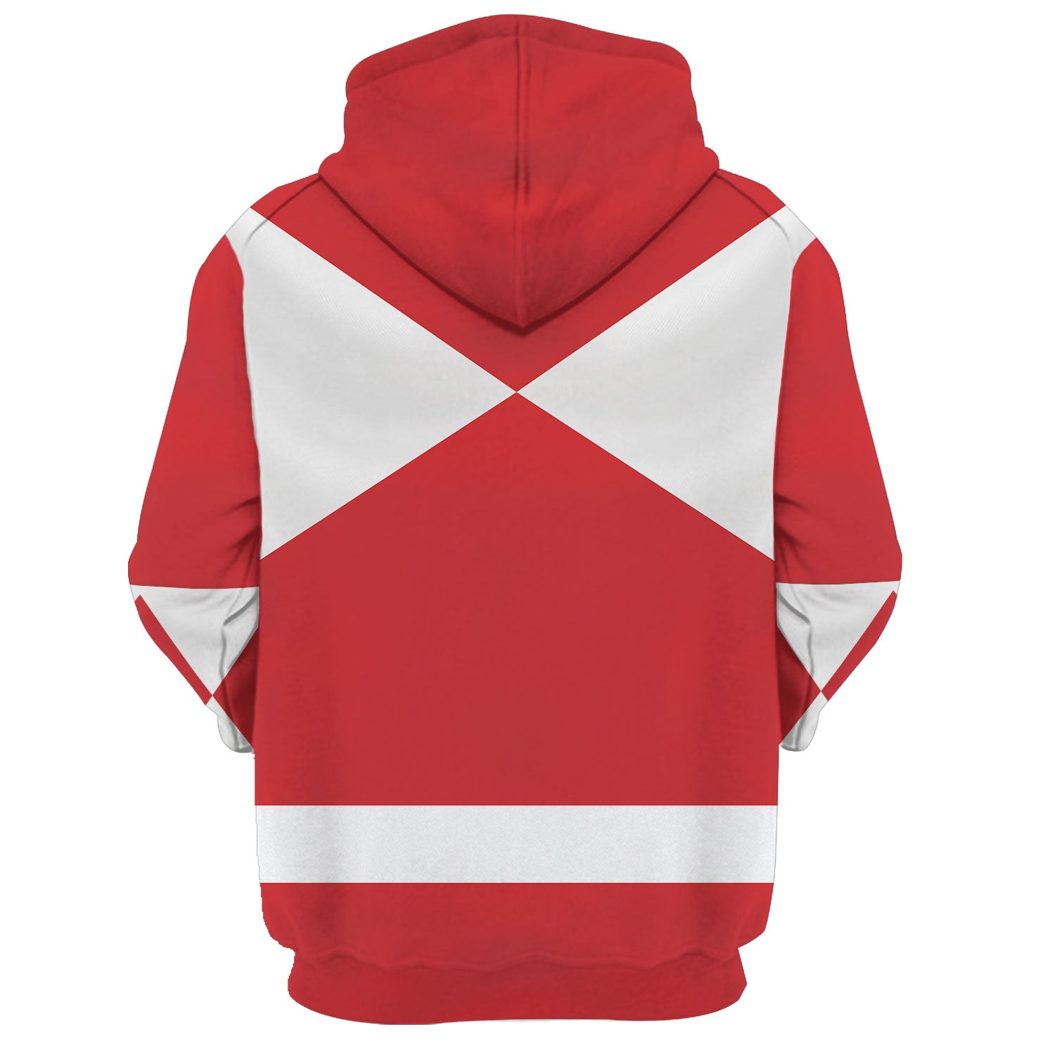 Unisex Tracksuit Hoodies Red Power Ranger 3D Costumes - Stormmerch Exclusive