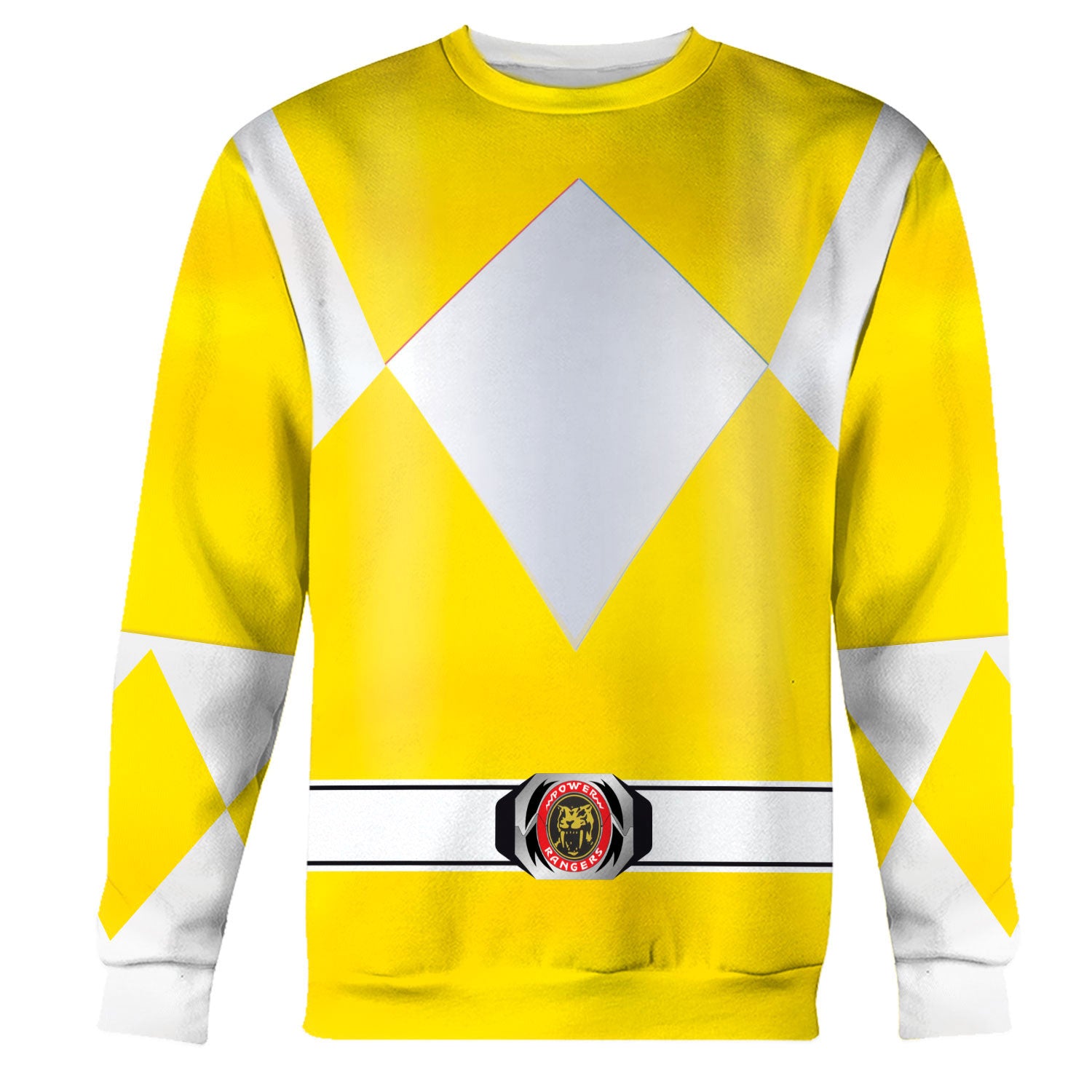Unisex Tracksuit Hoodies Yellow Power Ranger 3D Costumes - Stormmerch Exclusive