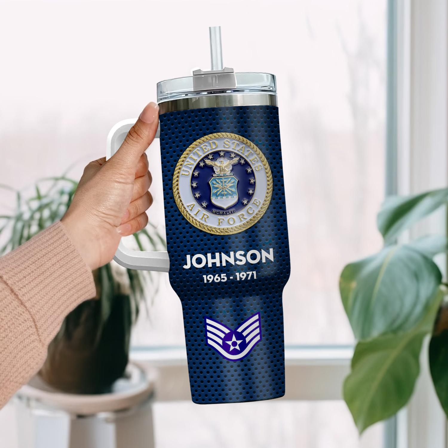United States Air Force Custom Stanley Cup 40 oz 30 oz Tumbler With Handle