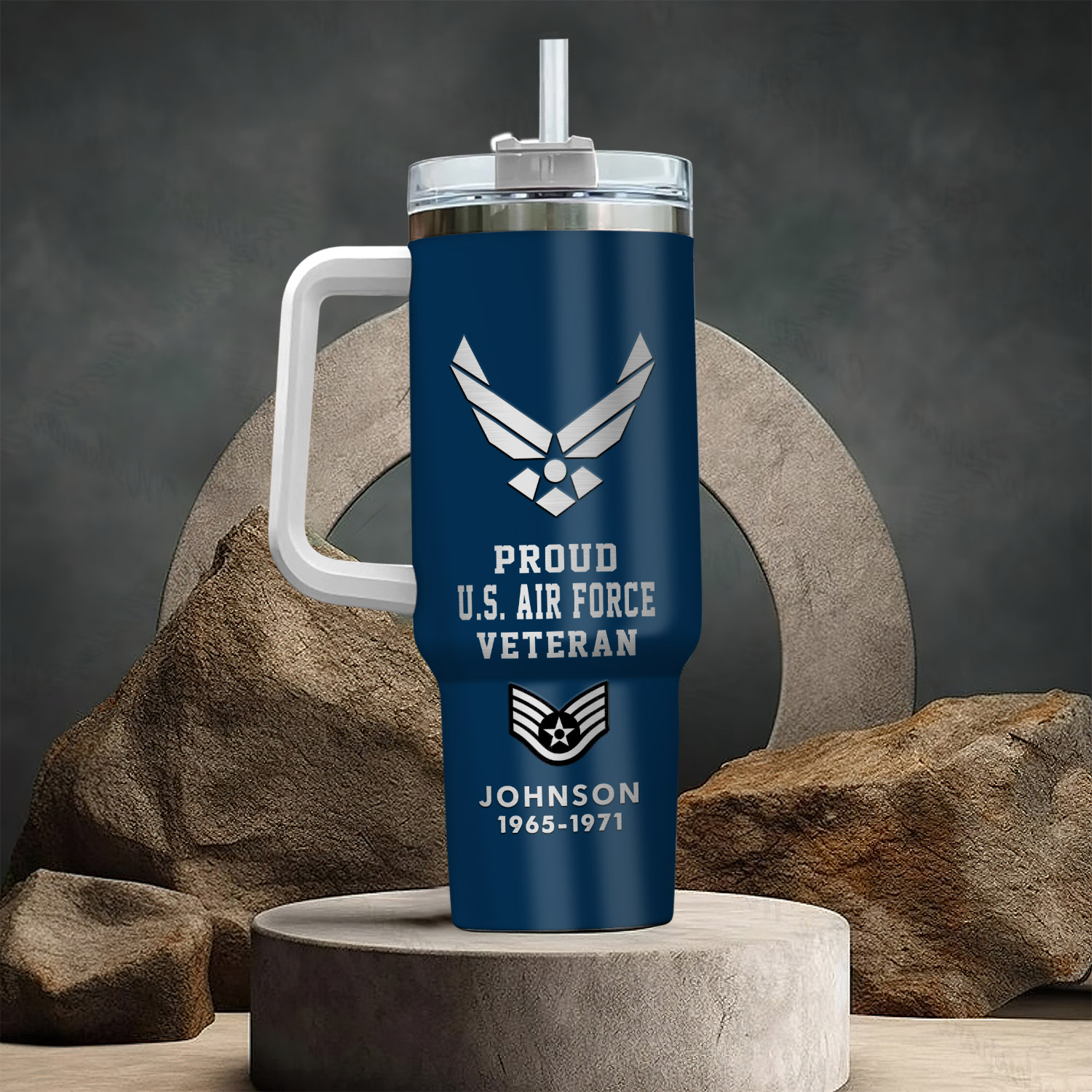 United States Air Force Custom Stanley Cup 40 oz 30 oz Tumbler With Handle