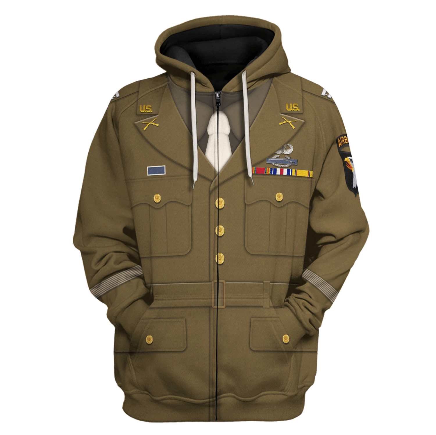 U.S General WWII Costume Hoodie Sweatshirt T-Shirt Sweatpants Tracksuit - Stormmerch Exclusive