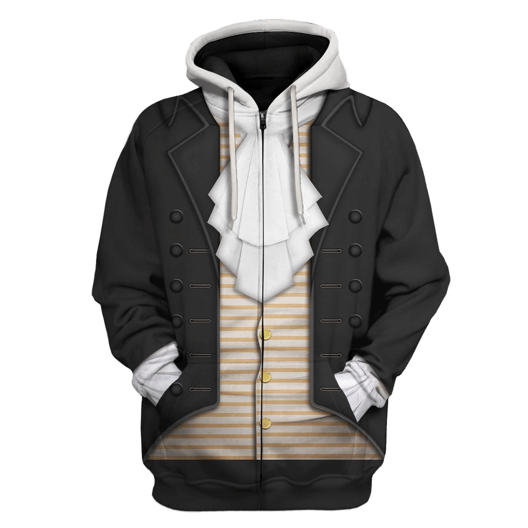 U.S. President Thomas Jefferson Costume Hoodie Sweatshirt T-Shirt Sweatpants Tracksuit - Stormmerch Exclusive