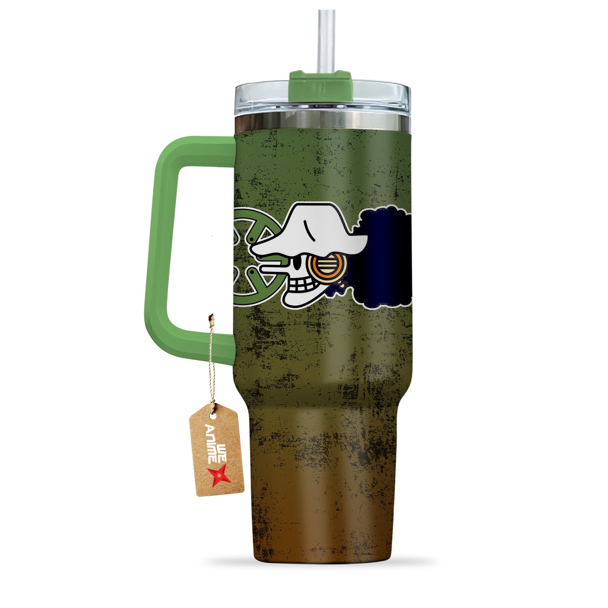 Usopp One Piece Anime Custom Stanley Cup 40 oz 30 oz Tumbler With Handle