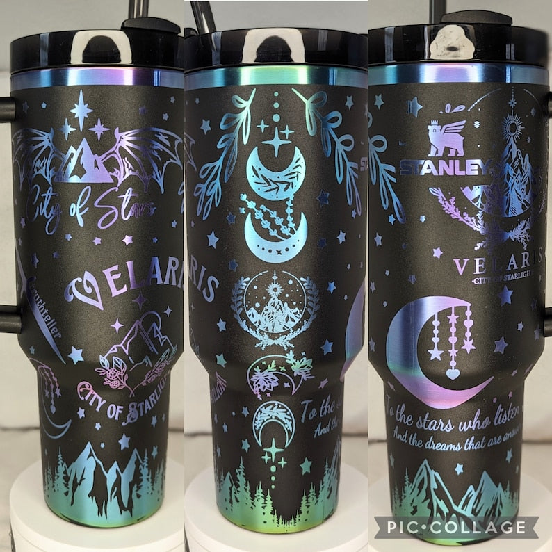 Velaris City Of Starlight Movies Custom Stanley Cup 40 oz 30 oz Tumbler With Handle