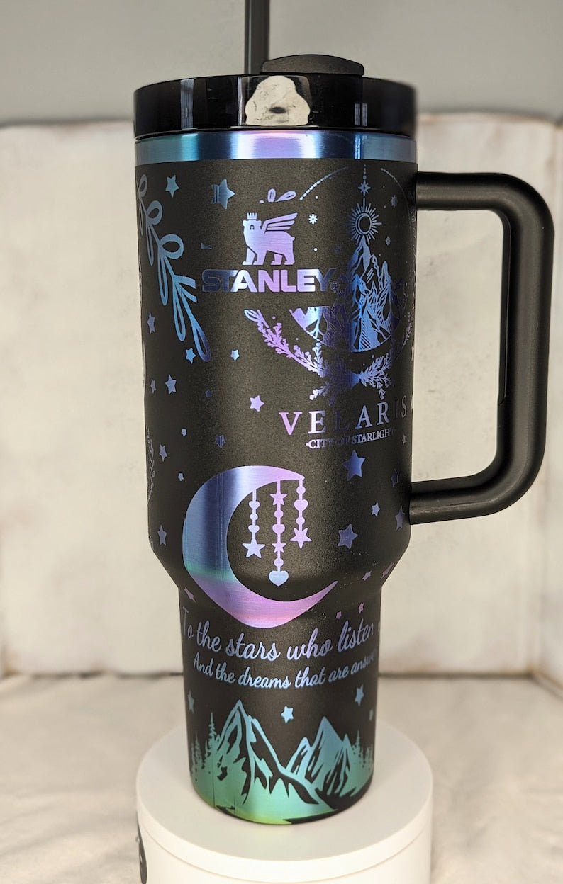 Velaris City Of Starlight Movies Custom Stanley Cup 40 oz 30 oz Tumbler With Handle