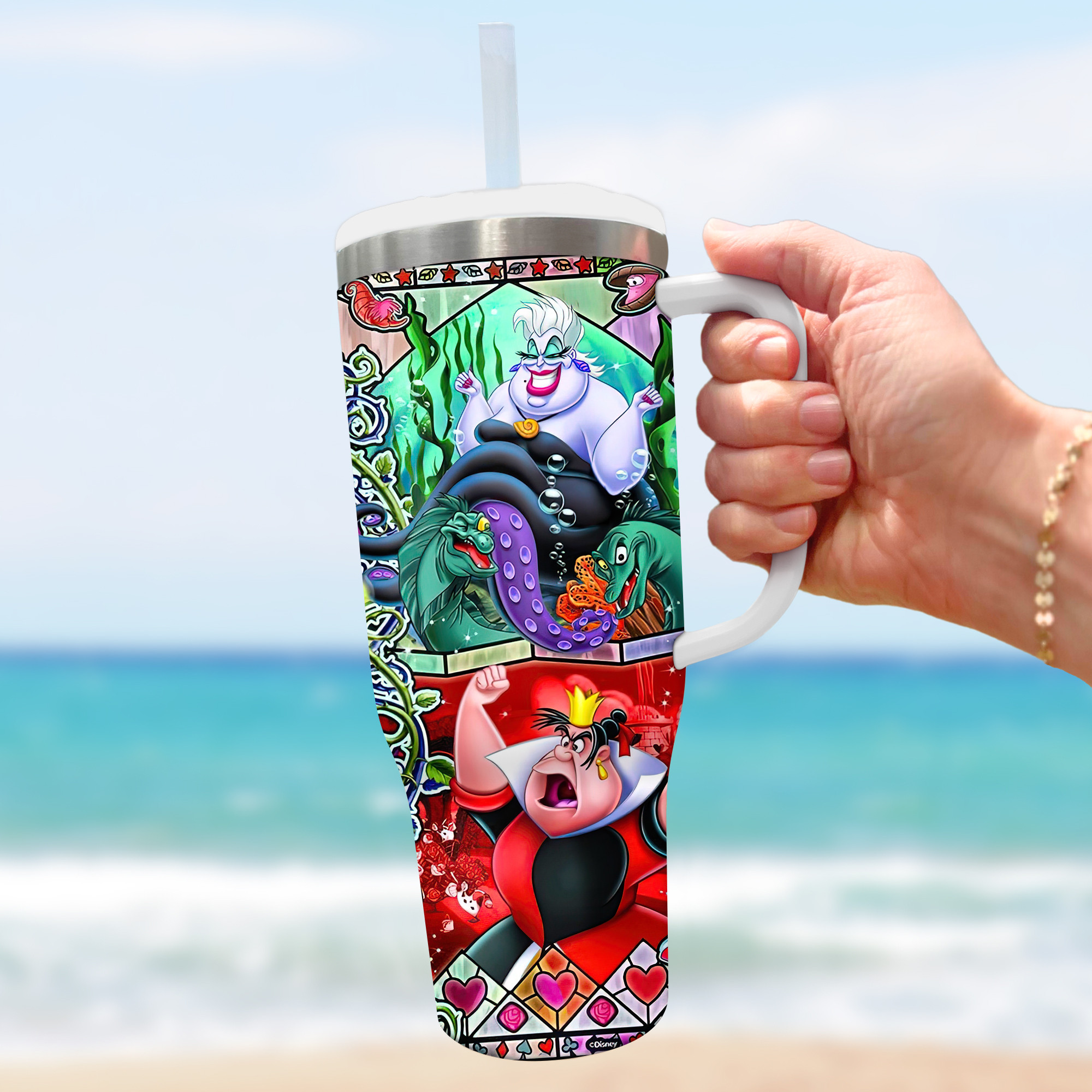 Villains Cartoon Custom Stanley Cup 40 oz 30 oz Tumbler With Handle