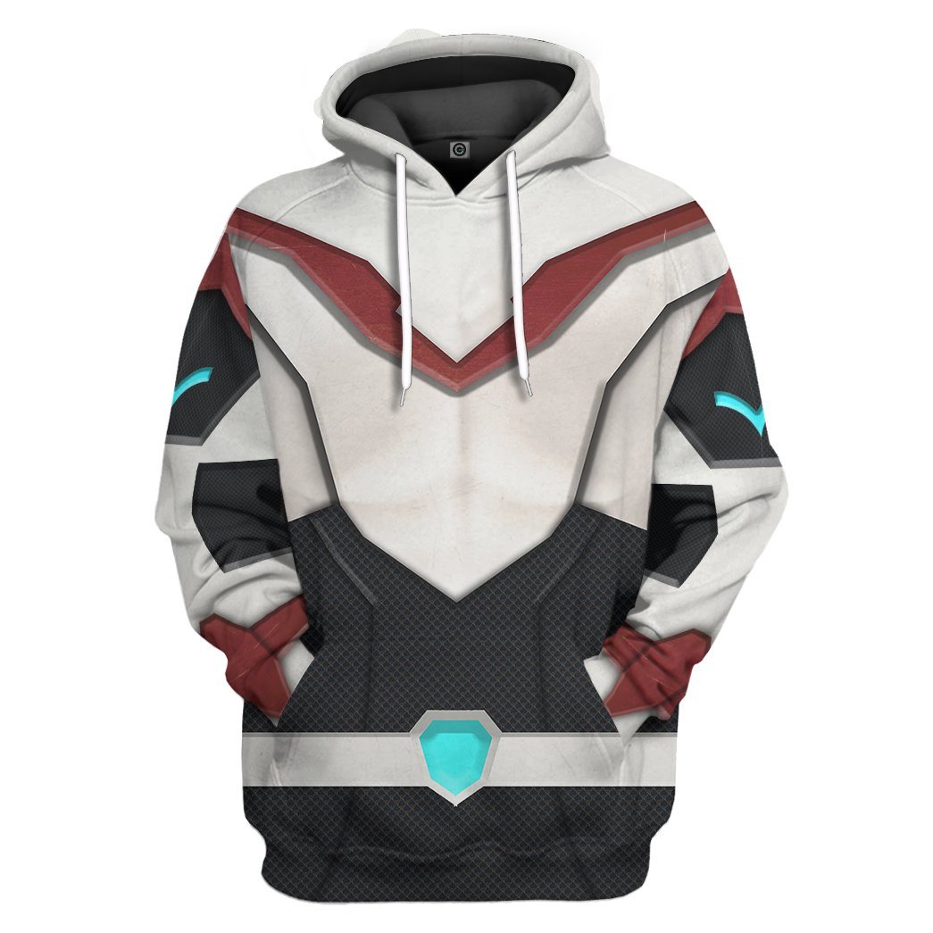 Voltron Legendary Defender Keith Kogane Armor Costume Hoodie Sweatshirt T-Shirt Sweatpants Tracksuit - Stormmerch Exclusive
