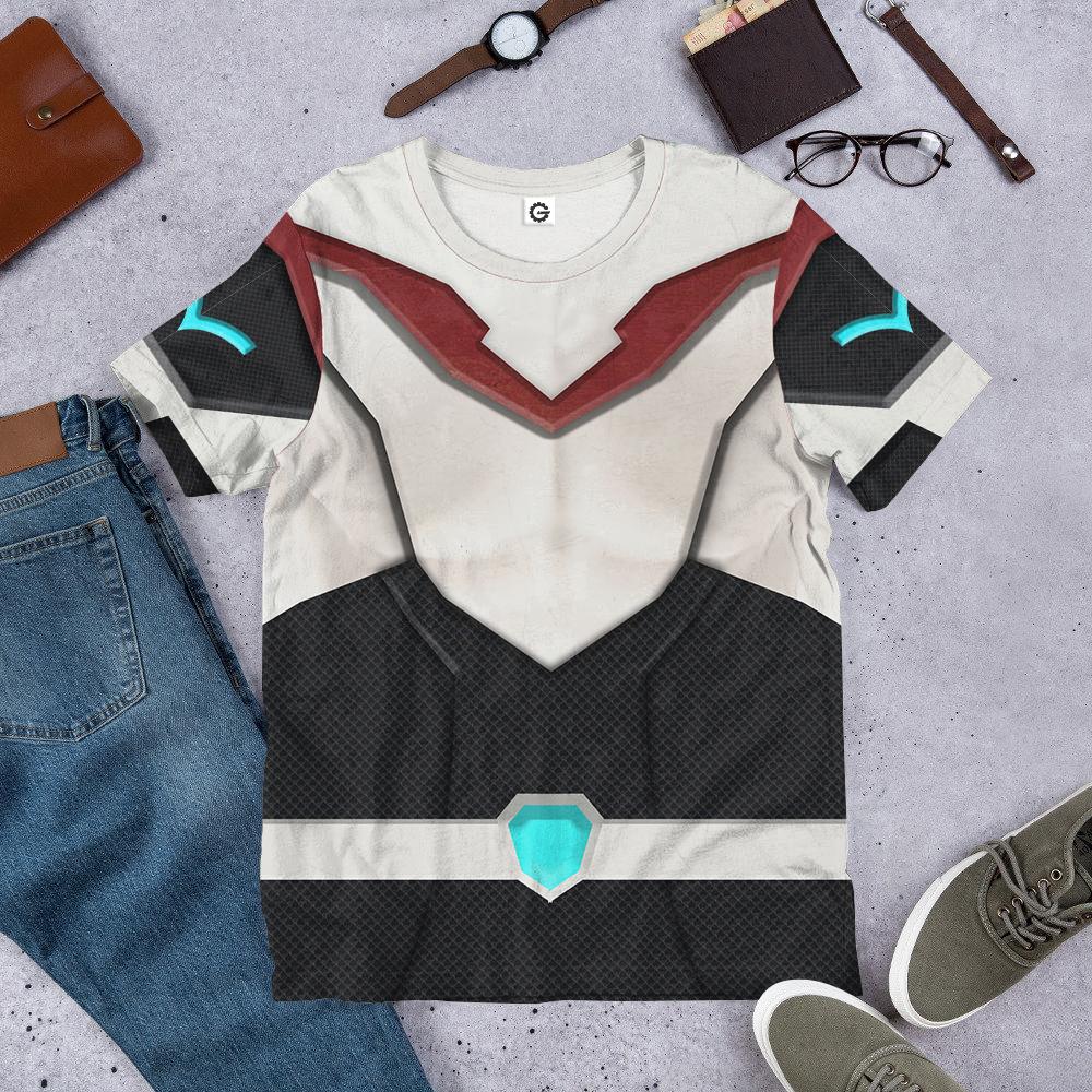 Voltron Legendary Defender Keith Kogane Armor Costume Hoodie Sweatshirt T-Shirt Sweatpants Tracksuit - Stormmerch Exclusive