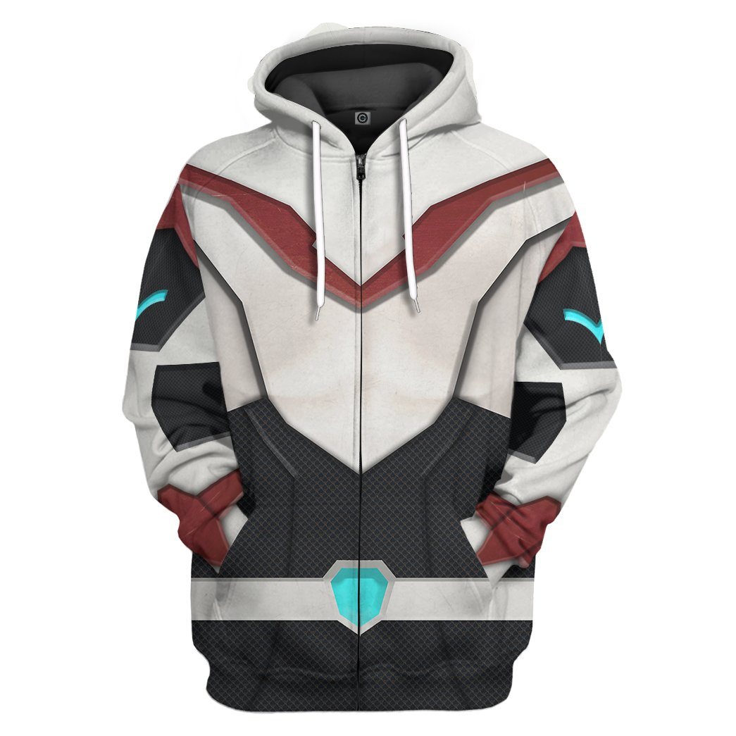 Voltron Legendary Defender Keith Kogane Armor Costume Hoodie Sweatshirt T-Shirt Sweatpants Tracksuit - Stormmerch Exclusive