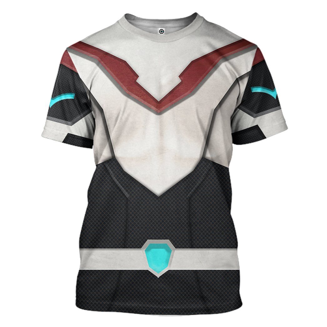 Voltron Legendary Defender Keith Kogane Armor Costume Hoodie Sweatshirt T-Shirt Sweatpants Tracksuit - Stormmerch Exclusive