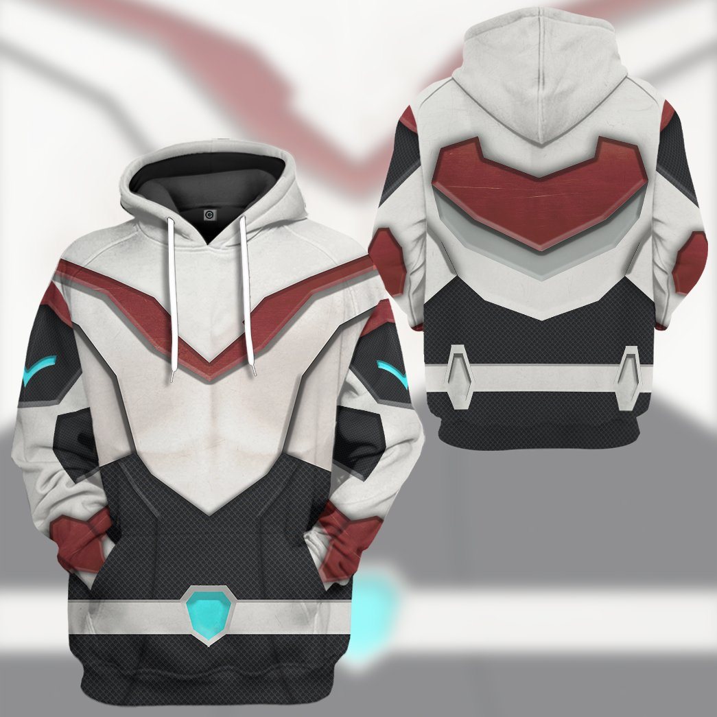 Voltron Legendary Defender Keith Kogane Armor Costume Hoodie Sweatshirt T-Shirt Sweatpants Tracksuit - Stormmerch Exclusive