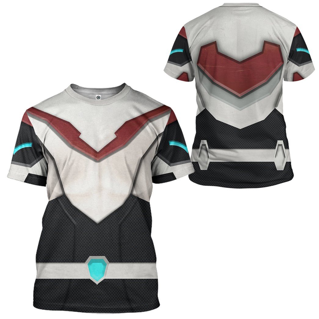 Voltron Legendary Defender Keith Kogane Armor Costume Hoodie Sweatshirt T-Shirt Sweatpants Tracksuit - Stormmerch Exclusive