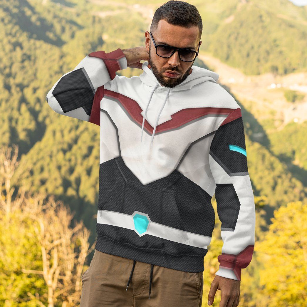 Voltron Legendary Defender Keith Kogane Armor Costume Hoodie Sweatshirt T-Shirt Sweatpants Tracksuit - Stormmerch Exclusive