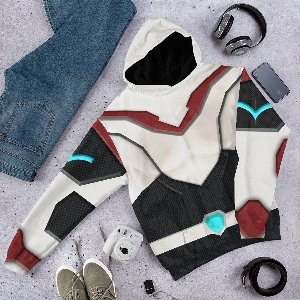 Voltron Legendary Defender Keith Kogane Armor Costume Hoodie Sweatshirt T-Shirt Sweatpants Tracksuit - Stormmerch Exclusive