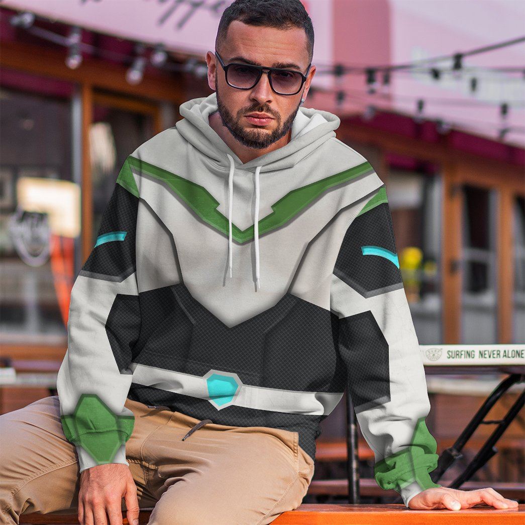 Voltron Legendary Defender Pidge Armor Costume Hoodie Sweatshirt T-Shirt Sweatpants Tracksuit - Stormmerch Exclusive
