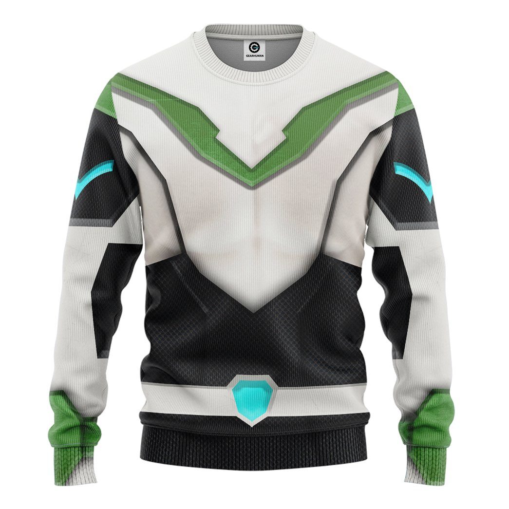 Voltron Legendary Defender Pidge Armor Costume Hoodie Sweatshirt T-Shirt Sweatpants Tracksuit - Stormmerch Exclusive