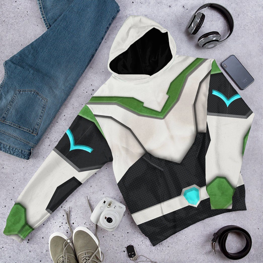 Voltron Legendary Defender Pidge Armor Costume Hoodie Sweatshirt T-Shirt Sweatpants Tracksuit - Stormmerch Exclusive