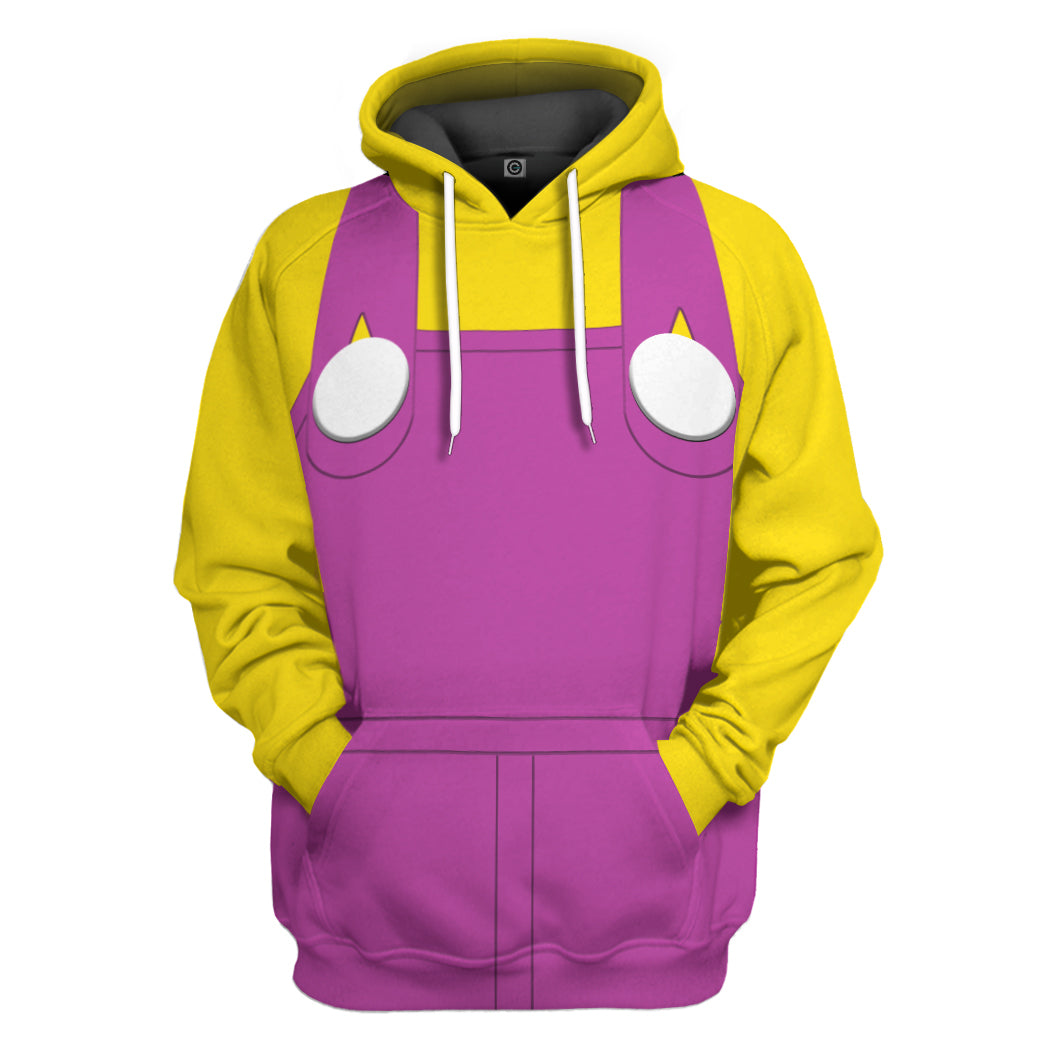 Wario Costume Hoodie Sweatshirt T-Shirt Sweatpants Tracksuit - Stormmerch Exclusive
