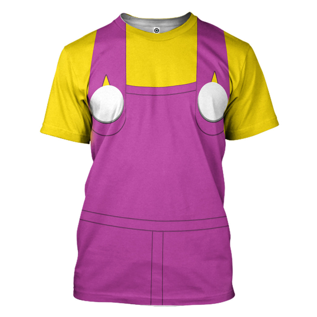 Wario Costume Hoodie Sweatshirt T-Shirt Sweatpants Tracksuit - Stormmerch Exclusive