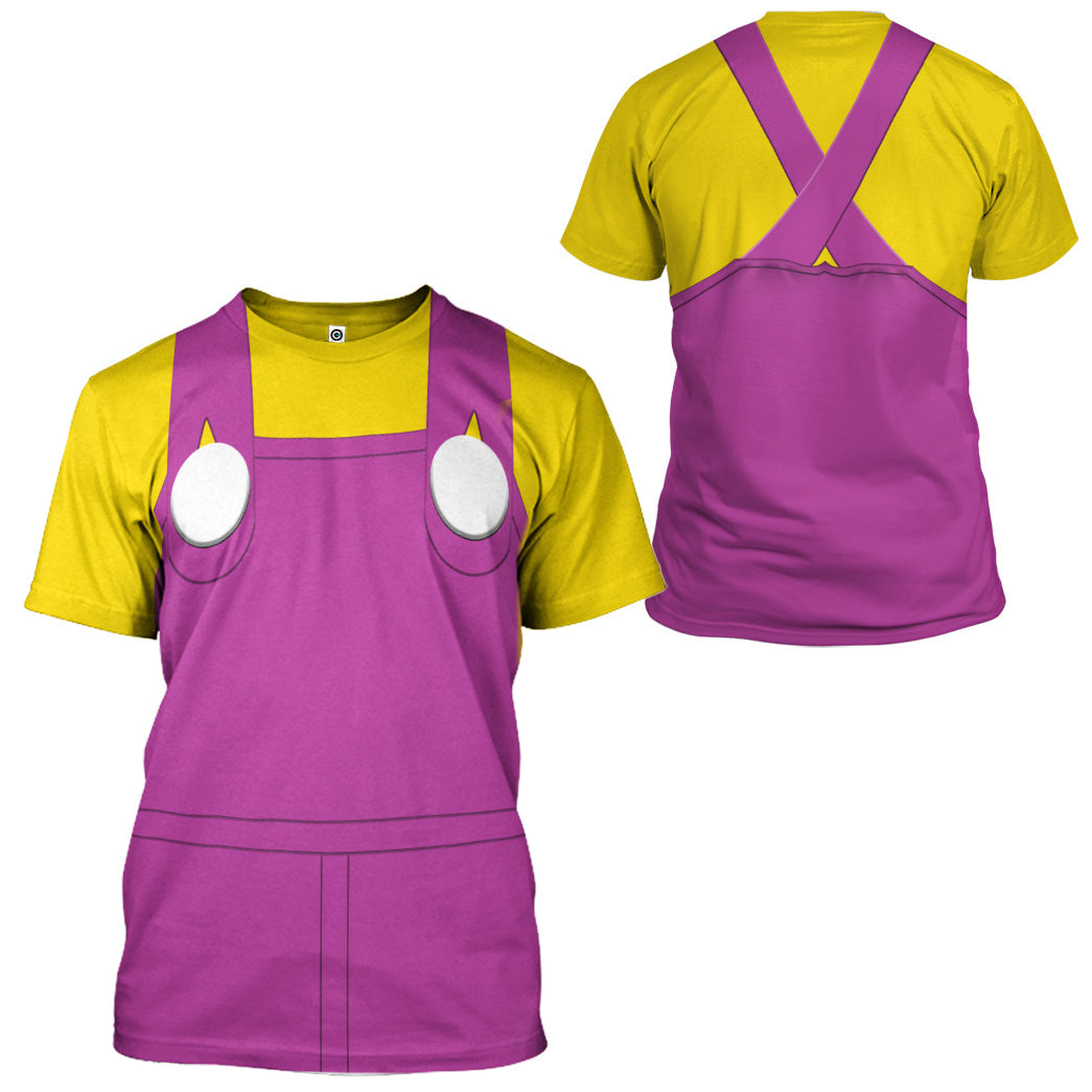Wario Costume Hoodie Sweatshirt T-Shirt Sweatpants Tracksuit - Stormmerch Exclusive