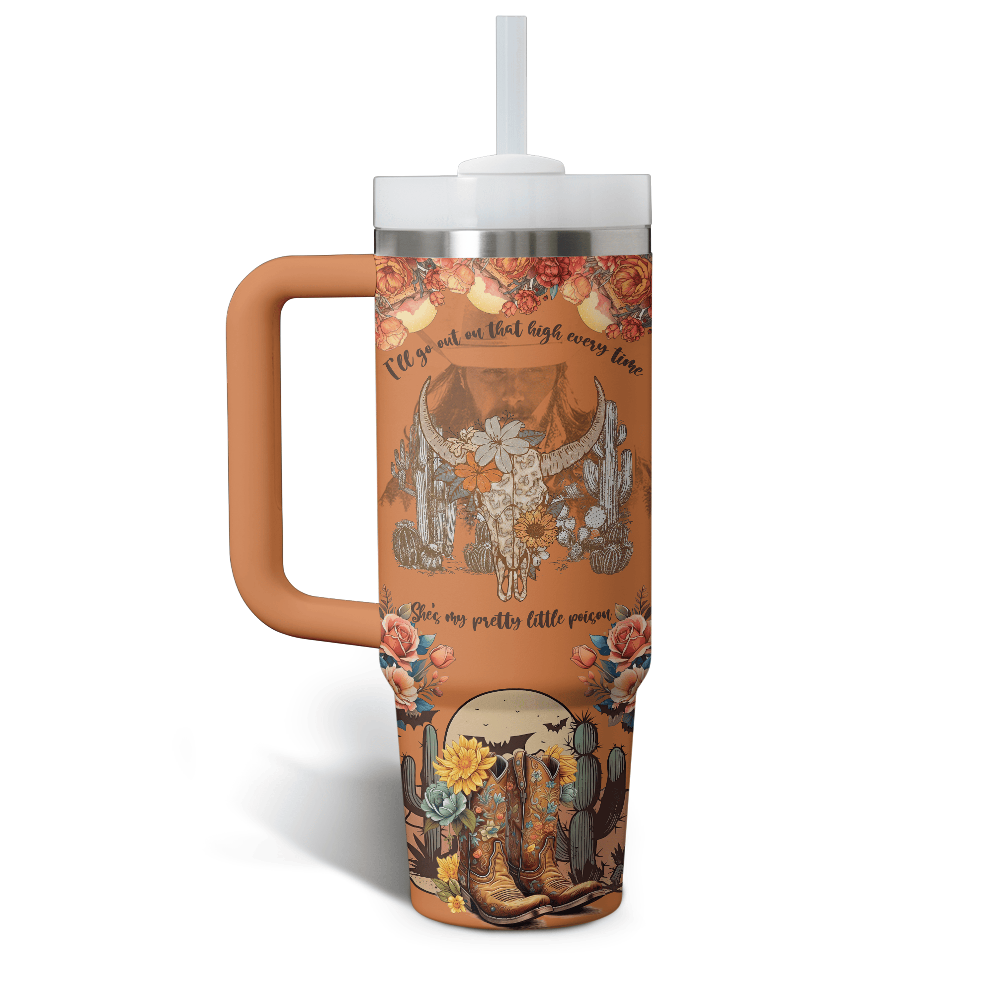 Warren Zeiders Music Custom Stanley Cup 40 oz 30 oz Tumbler With Handle
