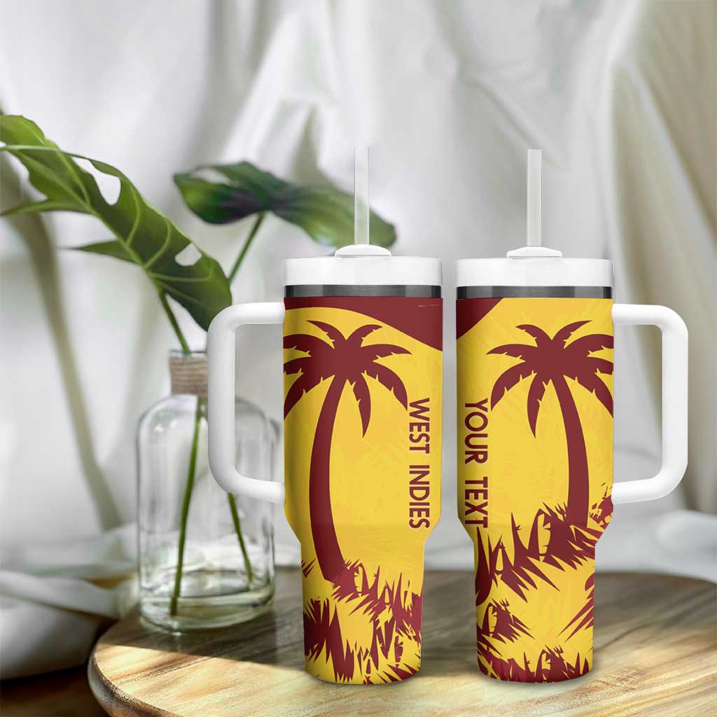 West Indies Cricket Windies Newest Version Custom Stanley Cup 40 oz 30 oz Tumbler With Handle