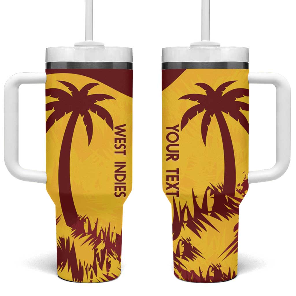 West Indies Cricket Windies Newest Version Custom Stanley Cup 40 oz 30 oz Tumbler With Handle