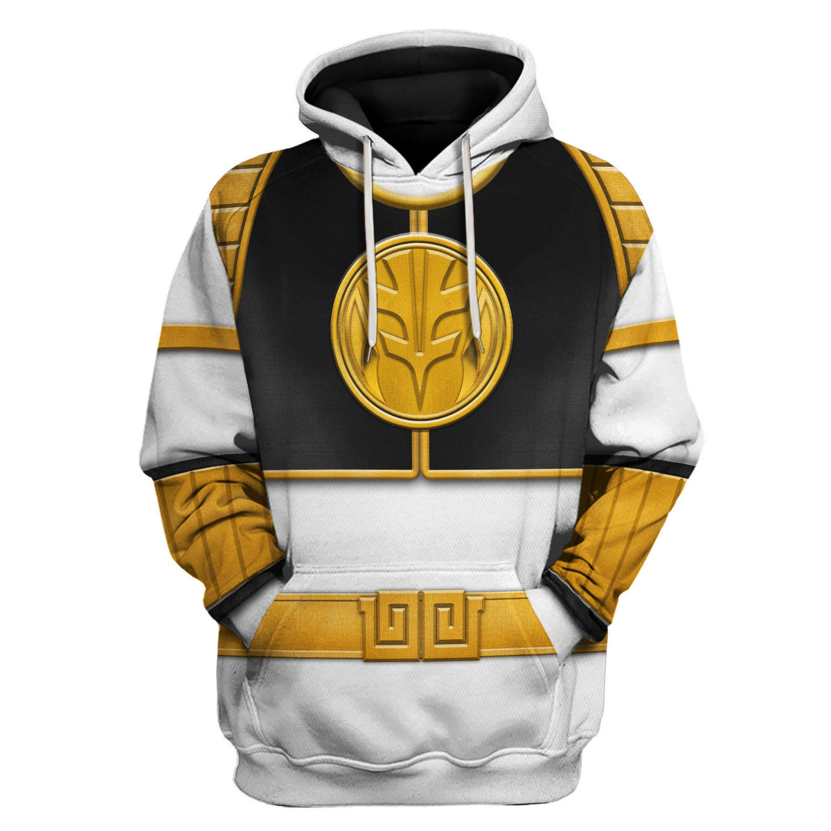 White Ranger Mighty Morphin Hoodies Sweatshirt T-shirt Hawaiian Tracksuit - Stormmerch Exclusive