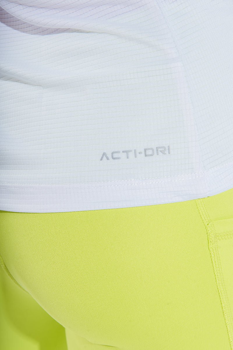 White X Skydiver X Acid Lime Grace Gym Sport Workout Short Sleeve T-Shirt