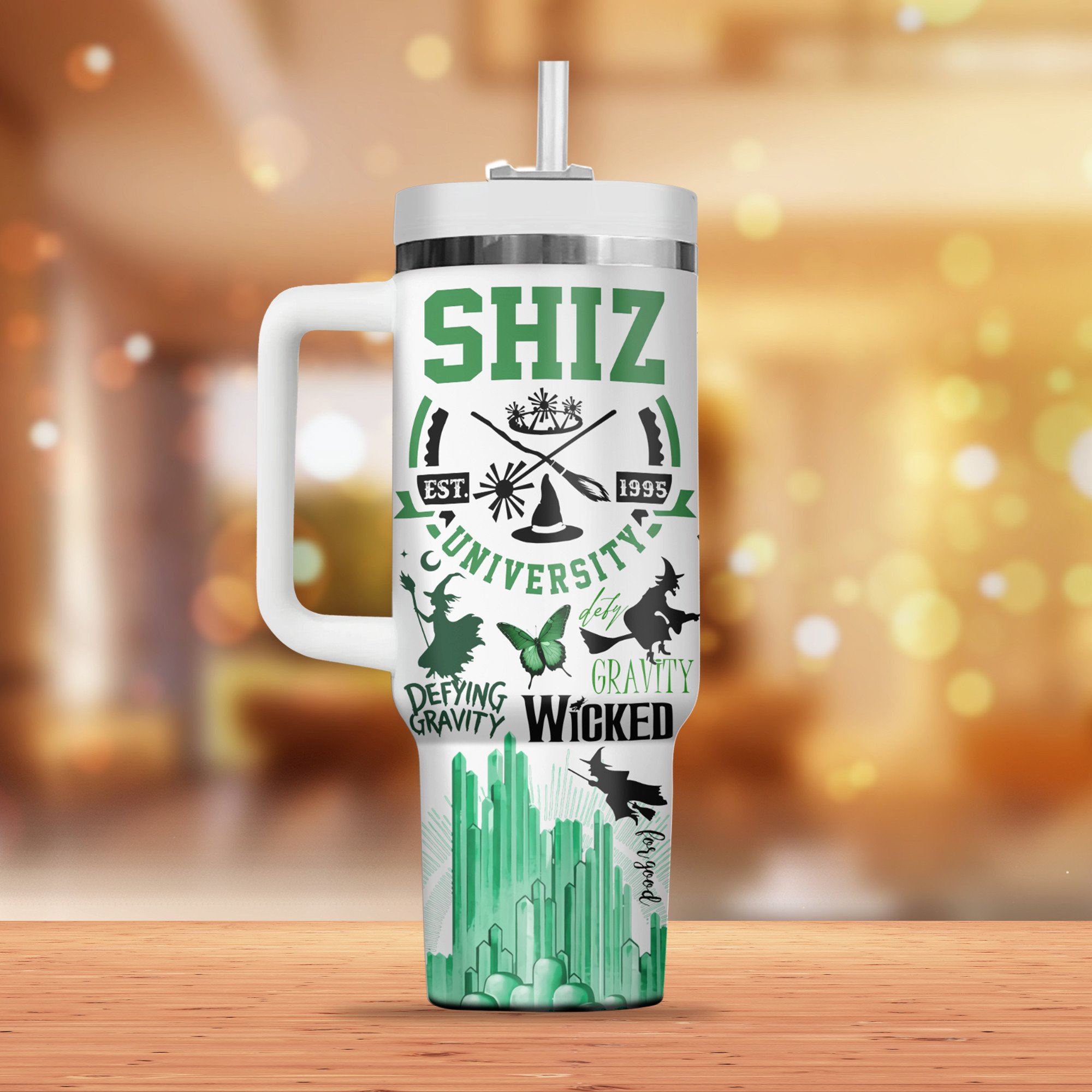 Wicked Music Custom Stanley Cup 40 oz 30 oz Tumbler With Handle