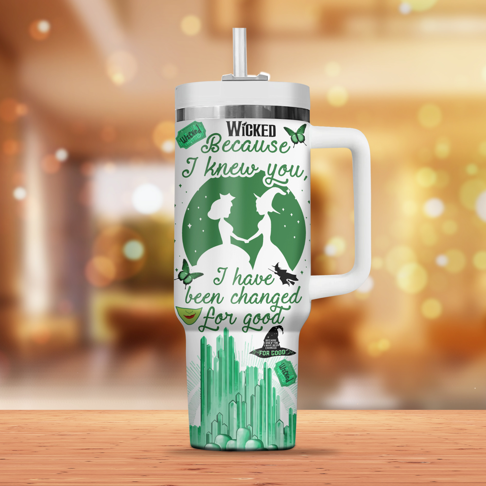 Wicked Music Custom Stanley Cup 40 oz 30 oz Tumbler With Handle