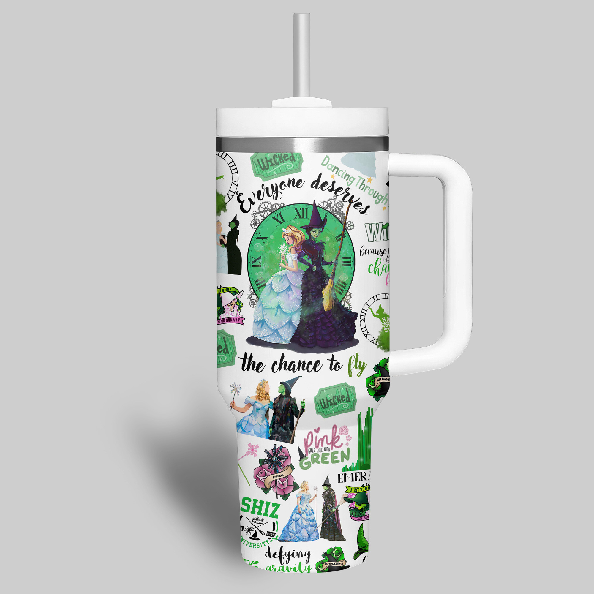 Wicked Music Custom Stanley Cup 40 oz 30 oz Tumbler With Handle