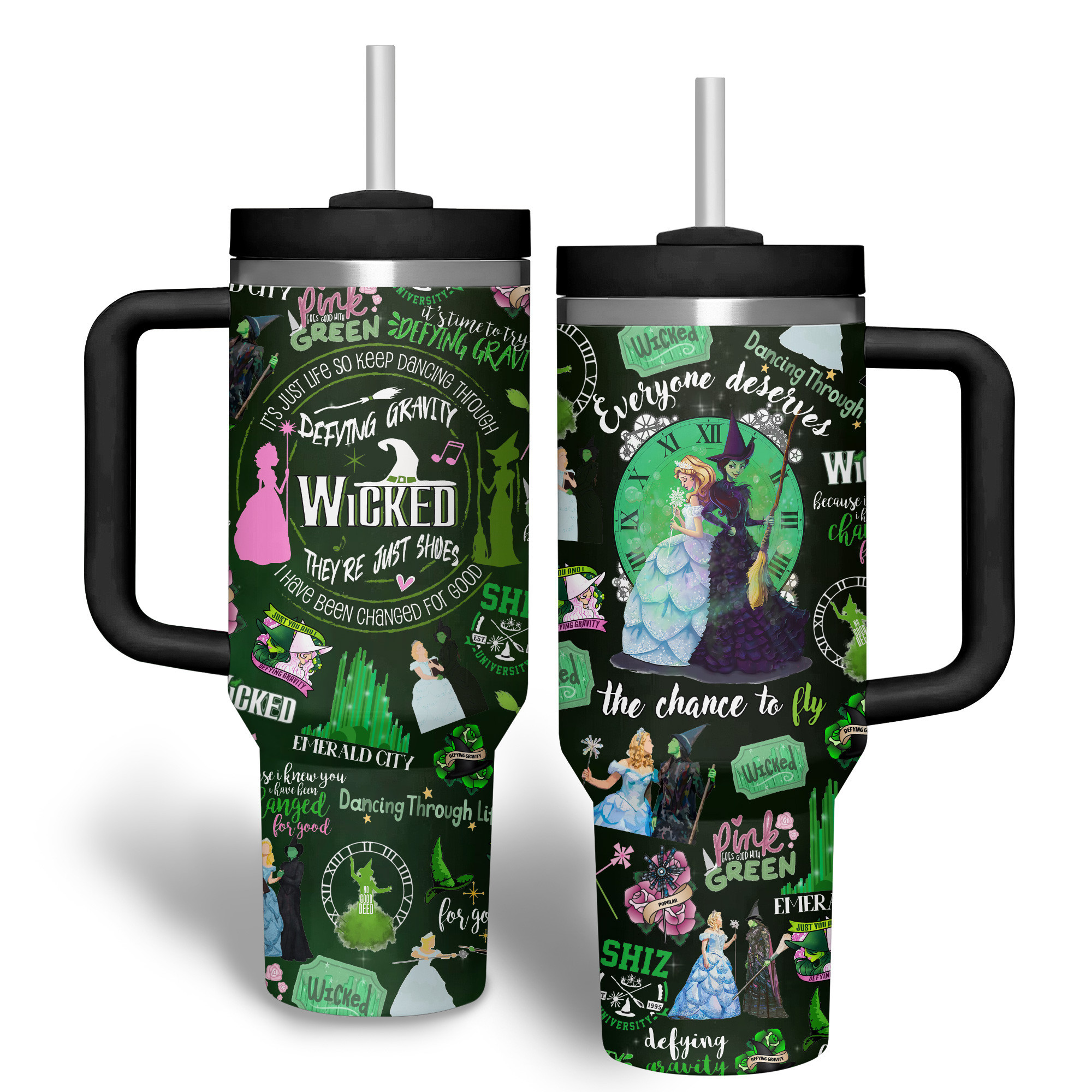 Wicked Music Custom Stanley Cup 40 oz 30 oz Tumbler With Handle
