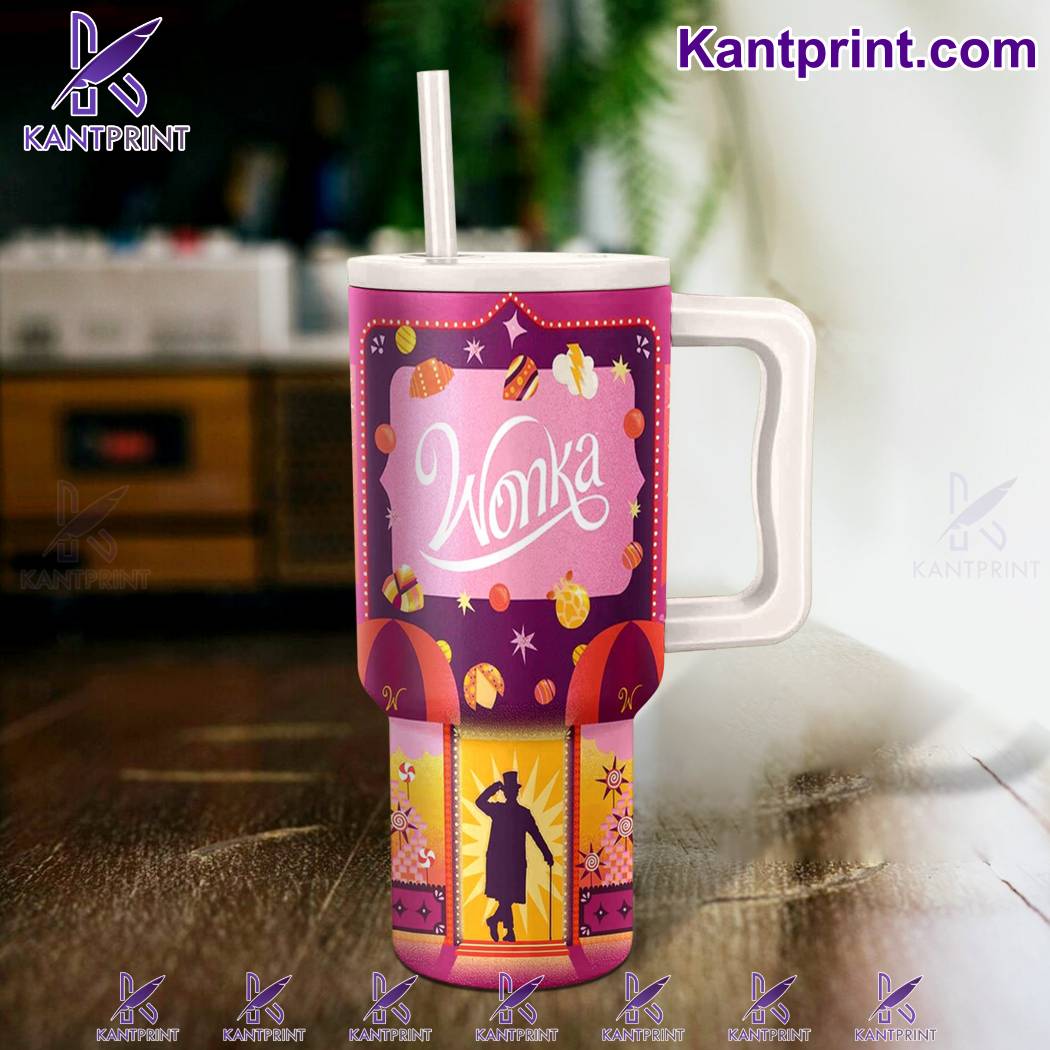 Willy Wonka Music Custom Stanley Cup 40 oz 30 oz Tumbler With Handle
