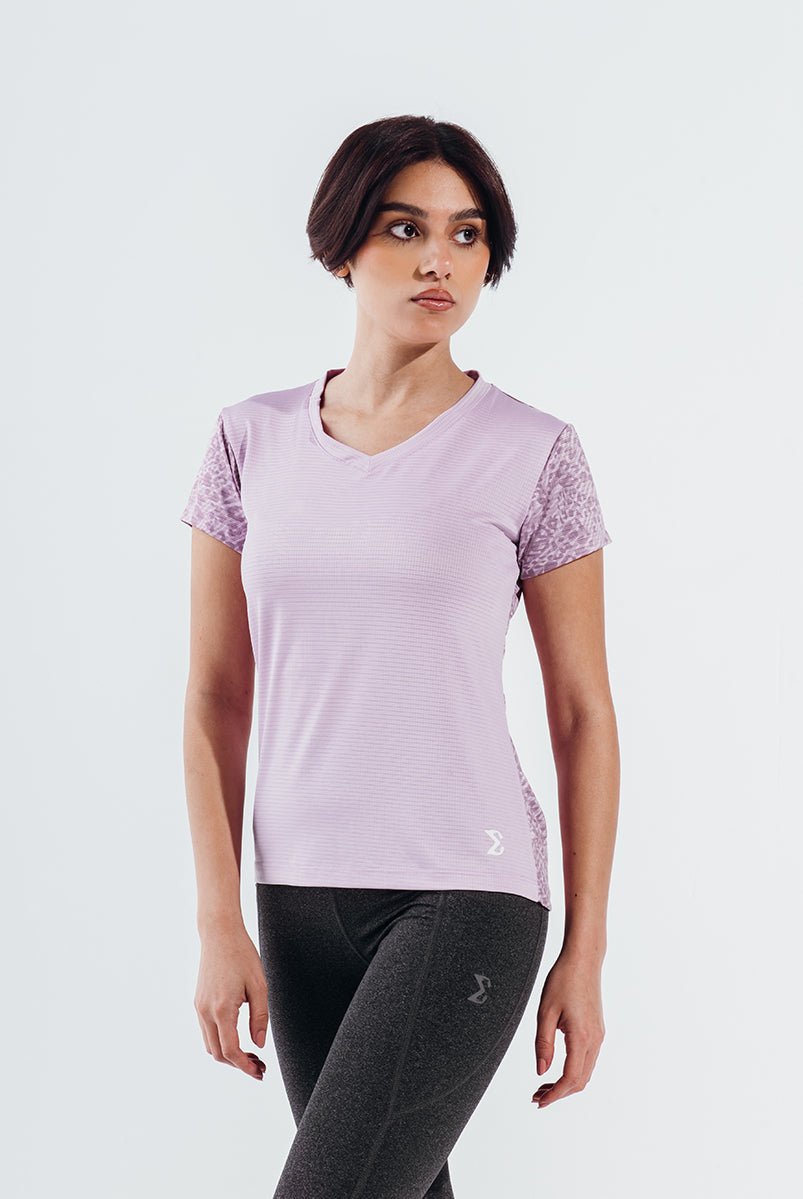 Winsome Orchid Grace Gym Sport Workout Short Sleeve T-Shirt